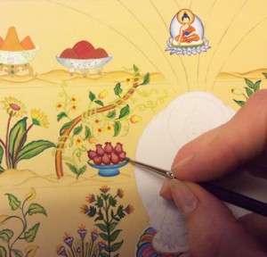 carmen-mensink-painting-tibetan-medicines