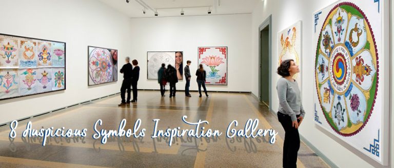 Eight Auspicious Tibetan Symbols testimonials review Thangka-Art Gallery 8 Auspicious Symbols Inspiration Gallery