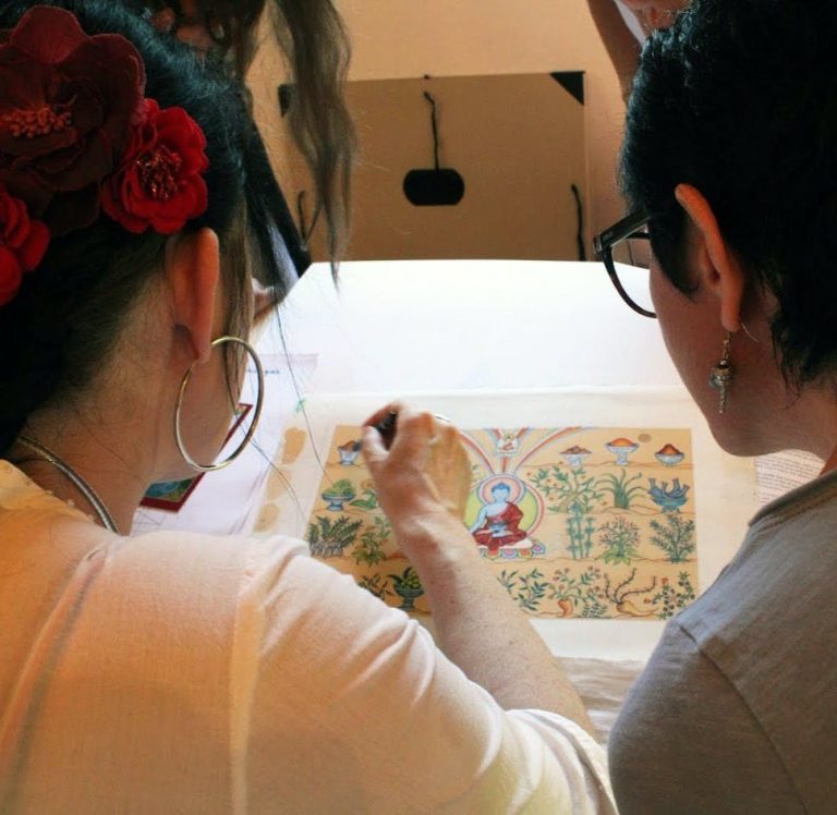 Join me on a boat trip, ice cream test or a walk in the mountains, and learn to paint a thangka in addition! ?