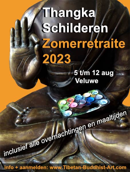 ?? Teken of Schilder een Thangka deze zomer! ??