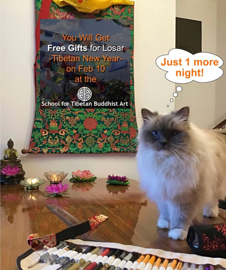 Tara's counting down to Tibetan New Year for Free Gifts! ?