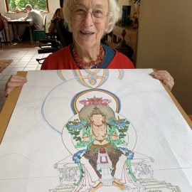 Maitreya Boeddha is de toekomstige Boeddha