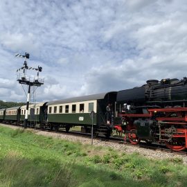 De stoomtrein op de Veluwe