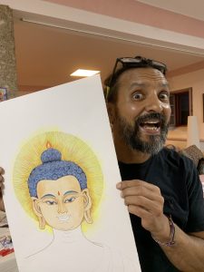 A special retreat in Portugal where students experience an inner transformation through a beautiful mix of creating art, meditation, talks on Buddhist philosophy, and qigong.