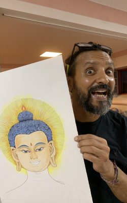 A special retreat in Portugal where students experience an inner transformation through a beautiful mix of creating art, meditation, talks on Buddhist philosophy, and qigong.