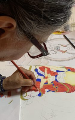 A special retreat in Portugal where students experience an inner transformation through a beautiful mix of creating art, meditation, talks on Buddhist philosophy, and qigong.