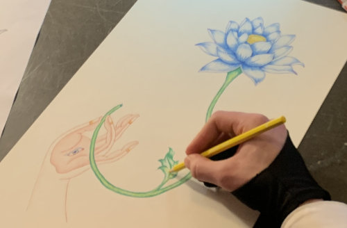 Mudras of Tara - Mudra Hand with Lotus Flower workshop