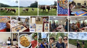 Pictures of the Thangka Summer Retreat at Maitreya Instituut Veluwe The Netherlands