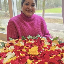 Green-Tara-Thangka-Drawing-and-Painting-Retreat-Maitreya-Instituut-Loenen-Netherlands-with-Carmen-Mensink_1