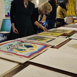 Green-Tara-Thangka-Drawing-and-Painting-Retreat-Maitreya-Instituut-Loenen-Netherlands-with-Carmen-Mensink_15