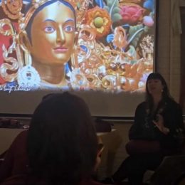 Green-Tara-Thangka-Drawing-and-Painting-Retreat-Maitreya-Instituut-Loenen-Netherlands-with-Carmen-Mensink_96