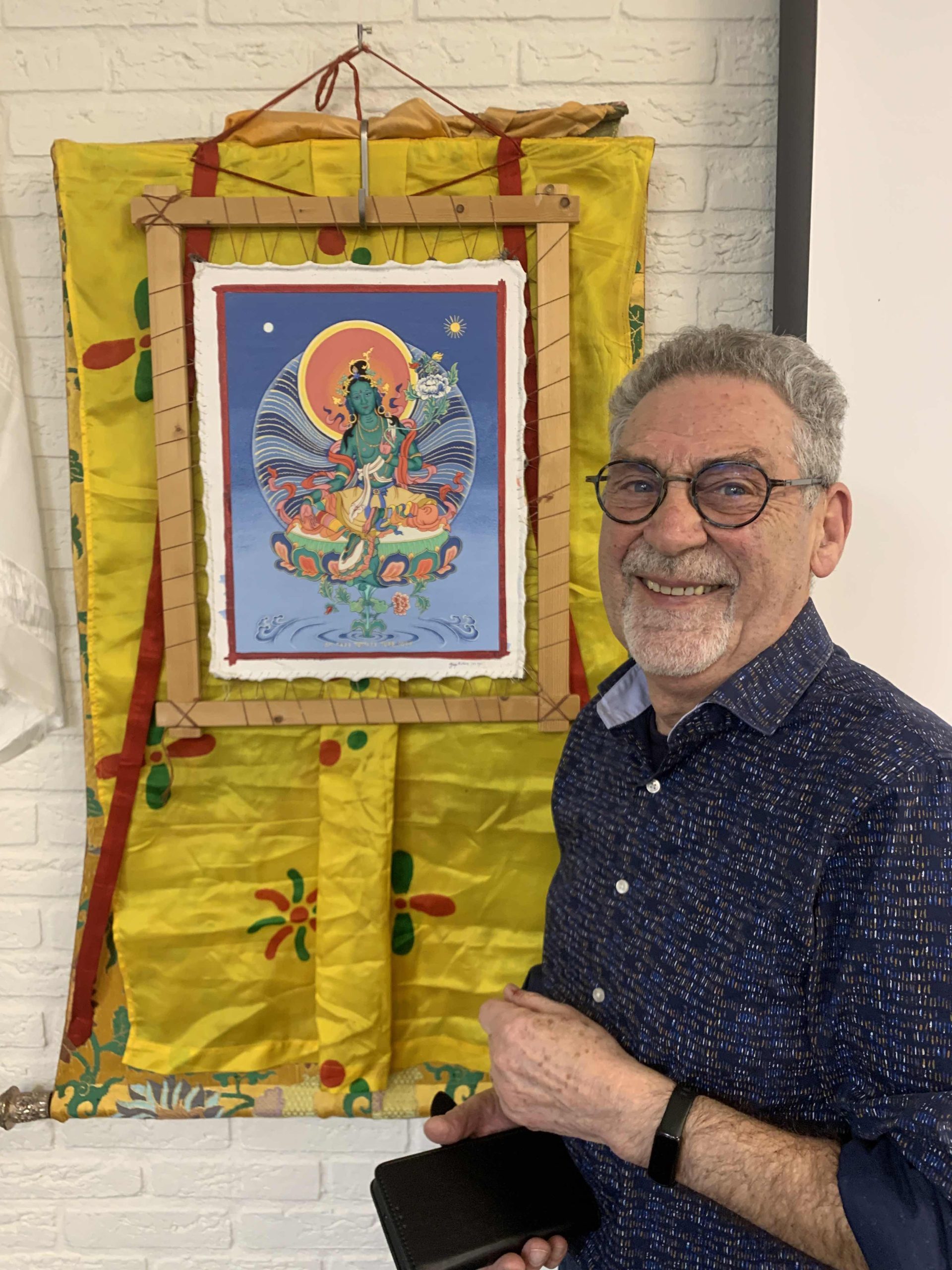 Green-Tara-Thangka-Drawing-and-Painting-Retreat-Maitreya-Instituut-Loenen-Netherlands-with-Carmen-Mensink_97