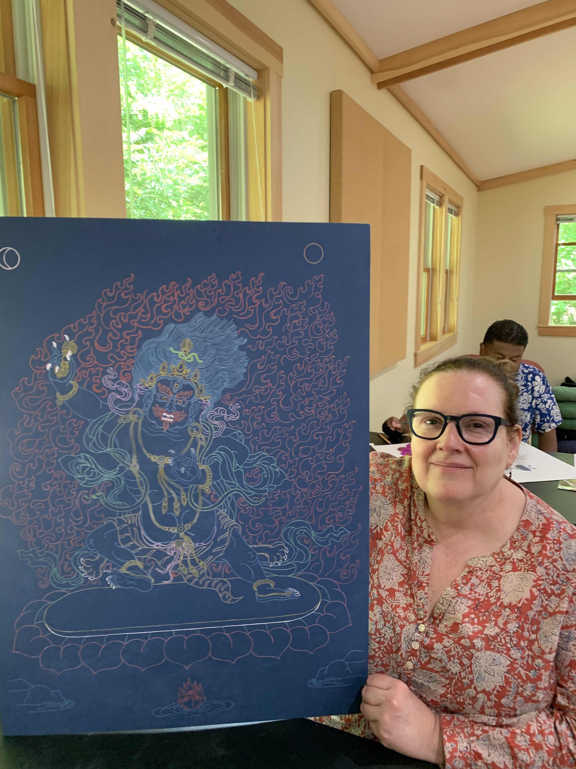 Thangka-Art-Retreat-with-Carmen-Mensink-at-Omega-Institute-2026_75_Vajrapani